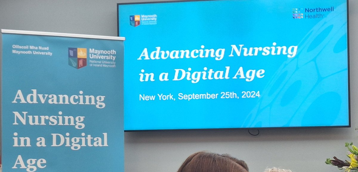 Anthony Staines (@astaines) on Twitter photo Great to see the signing of an agreement between <a href="/NorthwellHealth/">Northwell Health</a> and <a href="/MaynoothUni/">Maynooth University</a> on advancing nursing in a digital age.
Ireland's newest school of nursing is getting underway! Great to see the signing of an agreement between <a href="/NorthwellHealth/">Northwell Health</a> and <a href="/MaynoothUni/">Maynooth University</a> on advancing nursing in a digital age.
Ireland's newest school of nursing is getting underway!