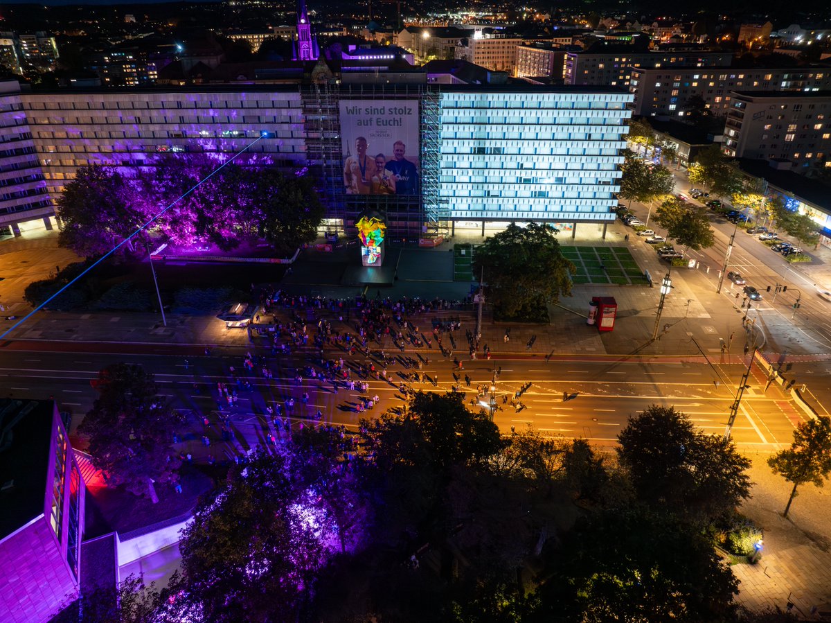 DDVManufaktur's tweet photo. #Chemnitz #lightourvision #lov ... tolle Veranstaltung tolles Erlebnis. Hingehempfehlung https://t.co/4lJ8iNCjDF