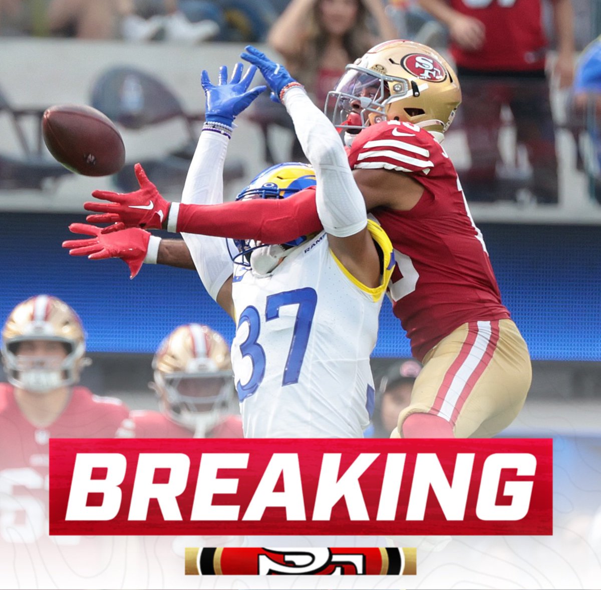 OurSf49ers's tweet photo. #49ers Jauan Jennings has been named the NFL Fed Ex Air &amp; Ground player of the week 🙌🏼 https://t.co/vL041EHKuH