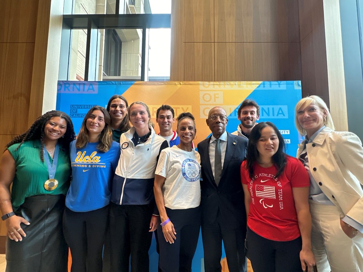 Michael V. Drake (@ucprezdrake) on Twitter photo It was great to meet and hear the stories of some of our very own UC Olympians and Paralympians last week. They made everyone <a href="/UofCalifornia/">University of California</a> proud! It was great to meet and hear the stories of some of our very own UC Olympians and Paralympians last week. They made everyone <a href="/UofCalifornia/">University of California</a> proud!