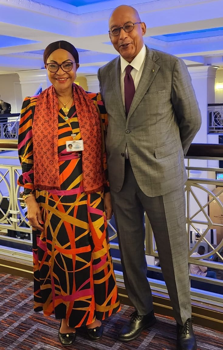 Always pleasure to meet my brother Dr. Ibrahim Mayaki <a href="/NEPAD_Mayaki/">Ibrahim Mayaki</a>, also <a href="/_AfricanUnion/">African Union</a> Special Envoy for FoodSystems  I'm grateful for his contribution and support in development of the <a href="/AUC_CAADP/">AUC CAADP</a> #PostMalabo Ten-year Strategy and Action plan towards #Agenda2063