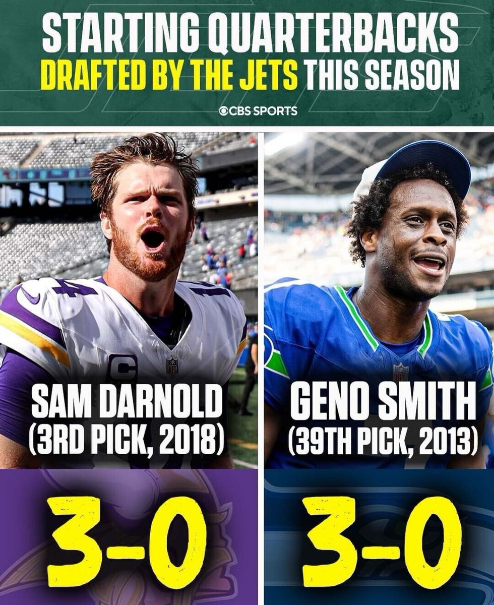 Does anyone know who runs the <a href="/CBSSports/">CBS Sports</a> account, because I’m assuming it has to be an AFC East rival fan

Social media accounts can’t help themselves in constantly looking for random stats that throw shade at the #Jets

Even when they’re playing well people want to bring us down