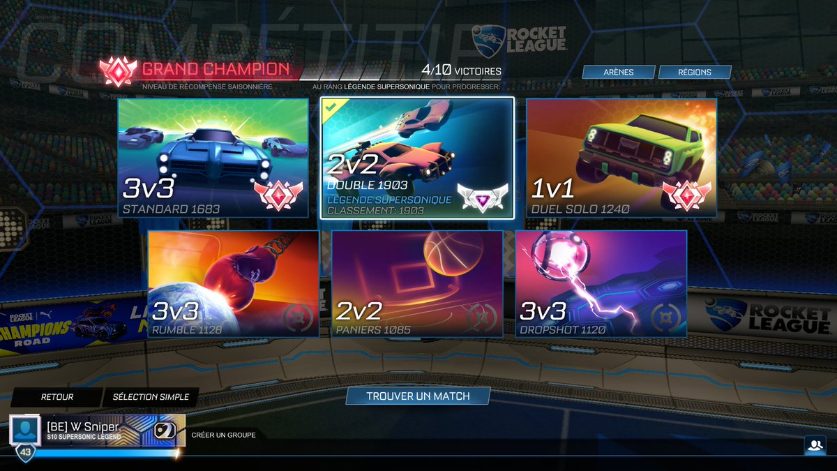 à mon prime !! Urban Series ready x) 
Plus qu'a bien re train la 3s après une bonne pause 🙃
#RocketLeague