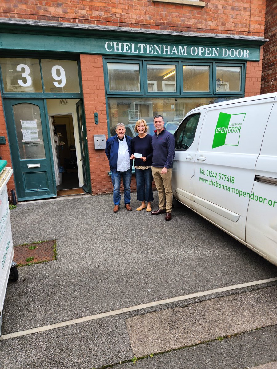 Chelt_Mason (@chelt_mason) on Twitter photo Delighted to visit <a href="/CheltOpenDoor/">Cheltenham Open Door</a> today to hand over a cheque from the lodge of St Paul. We had a great opportunity to speak with one of the volunteers about the amazing work that they do. Please consider donating at the link:
👇👇👇 cheltenhamopendoor.org.uk/donate/
<a href="/GlosPGLodge/">Glos PG Lodge</a> Delighted to visit <a href="/CheltOpenDoor/">Cheltenham Open Door</a> today to hand over a cheque from the lodge of St Paul. We had a great opportunity to speak with one of the volunteers about the amazing work that they do. Please consider donating at the link:
👇👇👇 cheltenhamopendoor.org.uk/donate/
<a href="/GlosPGLodge/">Glos PG Lodge</a>