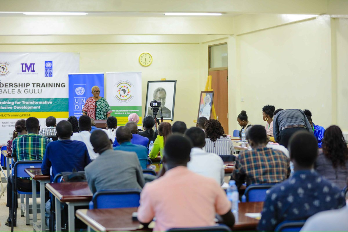 TheJNLC's tweet photo. We were honored to have Nwanne Vwede-Obahor (@NwanneObahor), Resident Representative of @UNDPUganda, as our special guest speaker today, sharing and inspiring the Youth Leaders who were concluding their #JNLCTraining2024 at Gulu University. https://t.co/ERfiYXJrcD