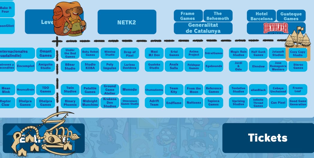 Do you already know where to find Iron Crown? This scroll will guide you on your journey. See you on 27-28-29 at #indieDevDay