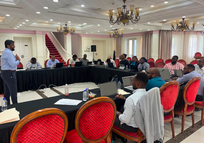 OEA_Cyber's tweet photo. The #CSIRTAmericas team, @a_Klee and @vamankini from @FIRSTdotOrg, trained professionals from #Dominica #Day2 of the #CSIRTAmericasWEEK🇩🇲:

✅#Cybersecurity Incident Management
✅Exposure Surface Analysis
✅Technological tools of a #CSIRT
✅Communications management https://t.co/KRDjS4HSKs