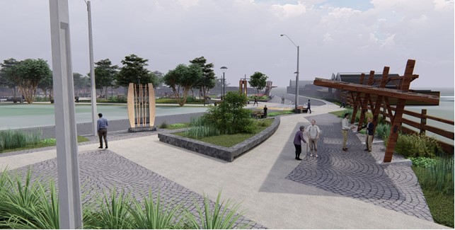 Por fin se concreta un compromiso del <a href="/Minvu/">MINVU - Chile</a>  con la comunidad de #Contao en la comuna de #Hualaihué. Gracias a un financiamiento sectorial de 1.499 millones, se renovará completamente la Plaza de esta pequeña localidad, que marca el inicio de la Carretera Austral.