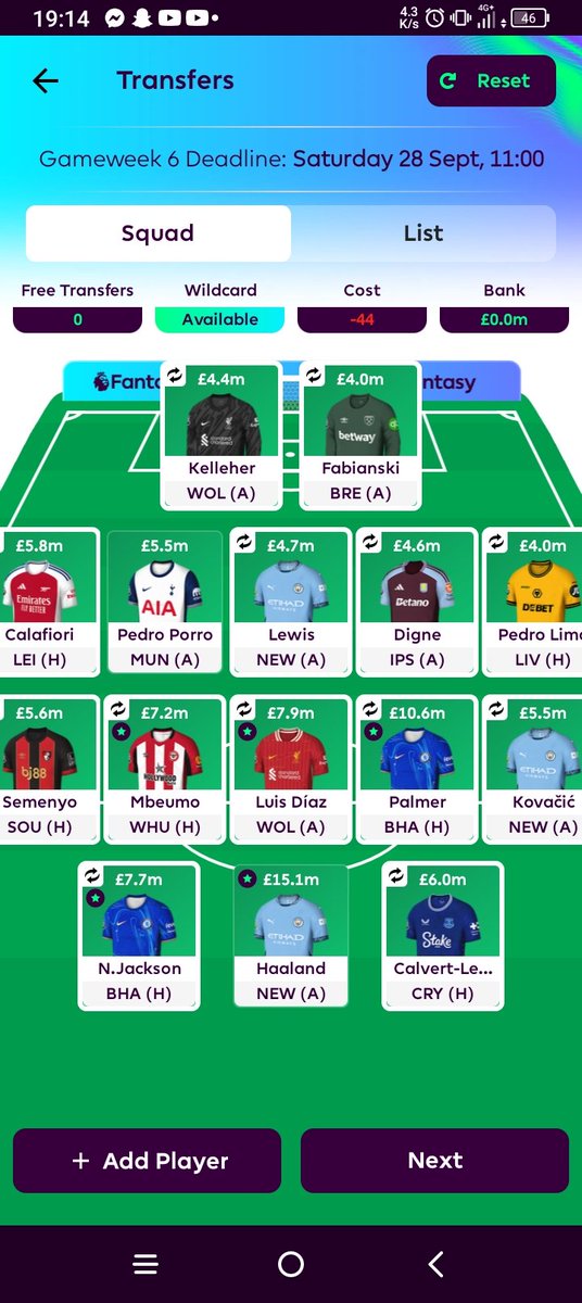 ryan20hill's tweet photo. @thefplbois Don't know what one to pick using my wildcard https://t.co/QaQlckHhDU