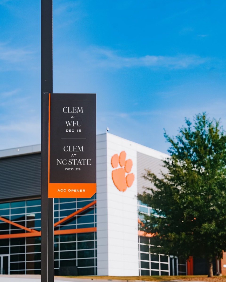 ClemsonWBB's tweet photo. Tigers in ACCtion soon 🔜 👀 https://t.co/ijf9X54ThJ