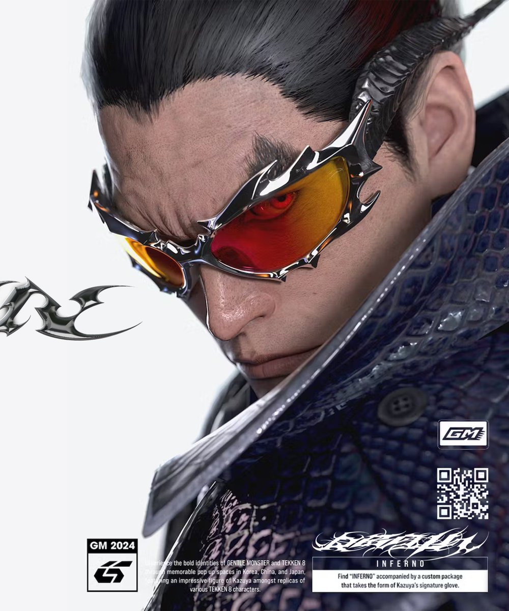 deathbyangels's tweet photo. TEKKEN x Gentle Monster
by deathbyangels. https://t.co/fyO6ekvRxf