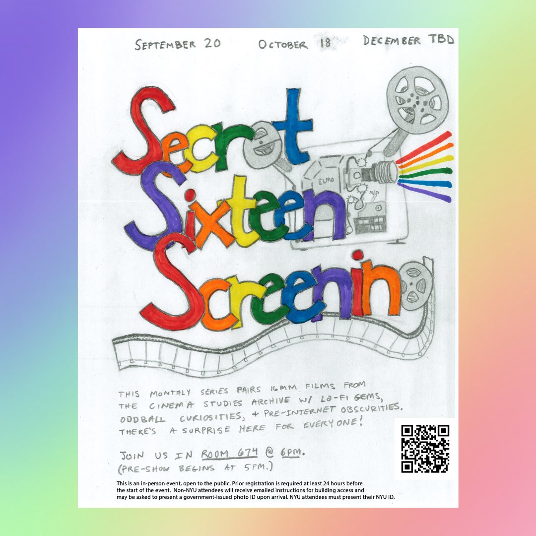 NYU Martin Scorsese Department of Cinema Studies tweet media