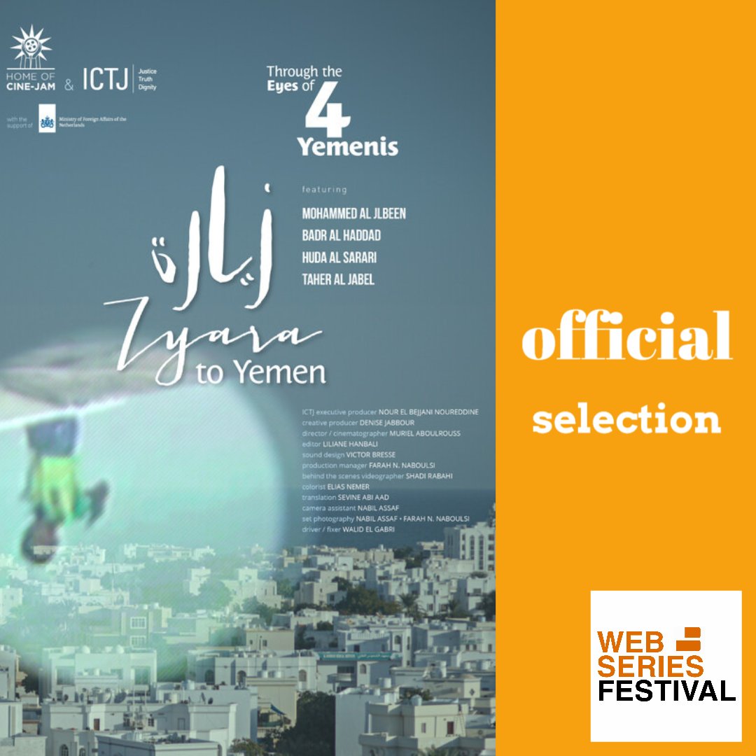 Excited to announce that "Zyara to Yemen" has been selected as an official selection at webseriesfestival.com! 🎬. #officialselection #webseries #zyaratoYemen #excited