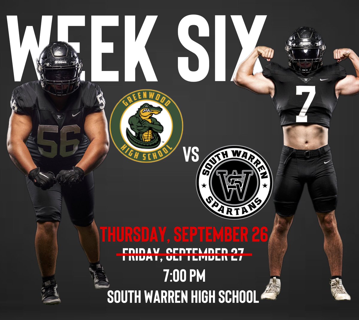 South Warren FB tweet media