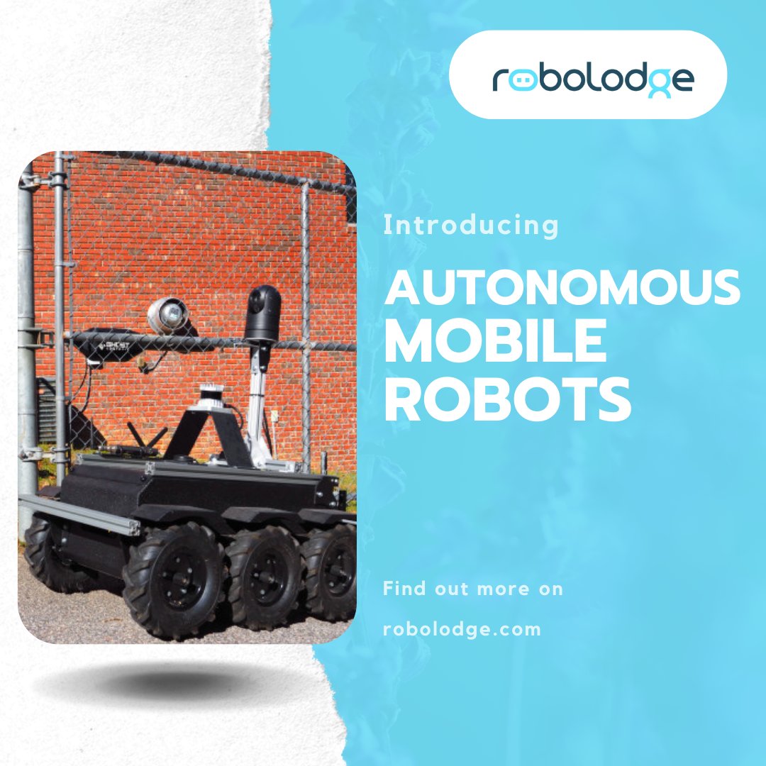 RoboLodge's tweet photo. Explore the future of security with our cutting-edge Autonomous Mobile Robots! 🏠🔒 Featuring advanced motion detection and real-time alerts, this system redefines safety standards. Stay connected and protected! Visit our website, link in our bio. #SmartSecurity #Robolodge https://t.co/Oot6ywCPaS