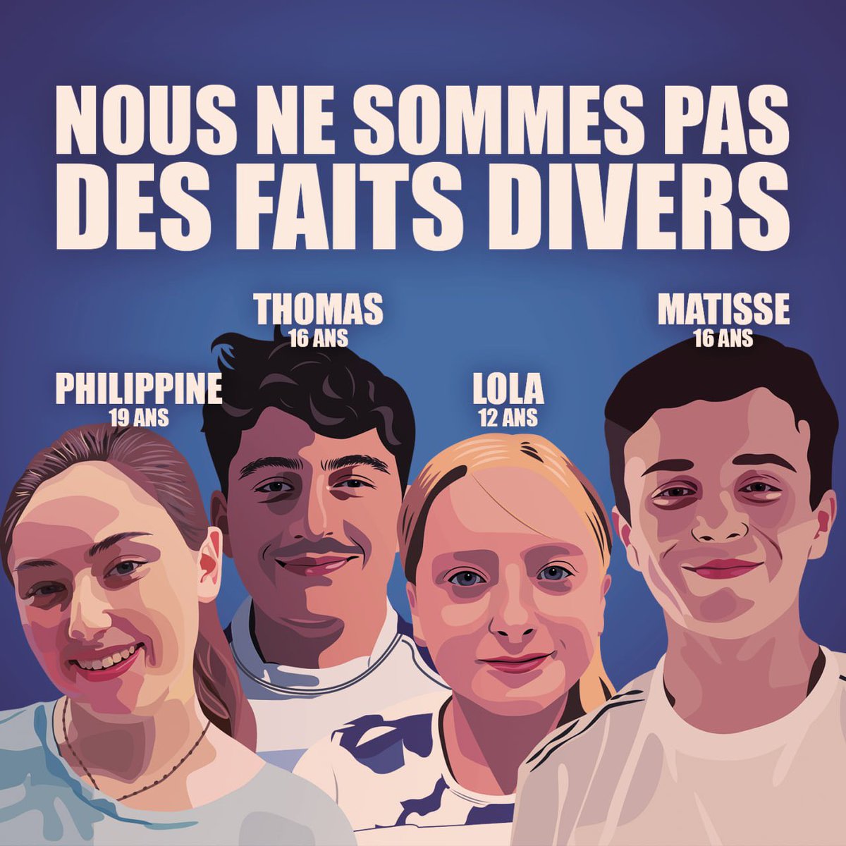 QueenFirmAction's tweet photo. Qui sera le prochain ?

👉🏼 Ta fille 
👉🏼 Ton fils
👉🏼 Ta petite-fille
👉🏼 Ton petit-fils
👉🏼 Ta sœur 
👉🏼 Ton frère 
👉🏼 Ta mère
👉🏼 Ton père 
👉🏼 Ton neveu
👉🏼 Ta nièce
👉🏼 Ta cousine
👉🏼 Ton cousin 
👉🏼 Ta grand-mère 
👉🏼 Ta femme 
👉🏼 Ton mari

Qui ? 

#Francocide #Philipine #Francocides https://t.co/Rw7VDvS0ra