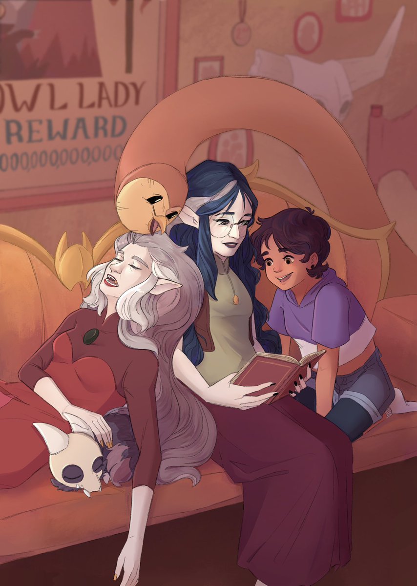 My piece from the <a href="/TOHGrimoire/">The Owl House Grimoire: A Fanbook of Gratitude 🦉</a> zine💜

#theowlhouse #theowlhousefanart