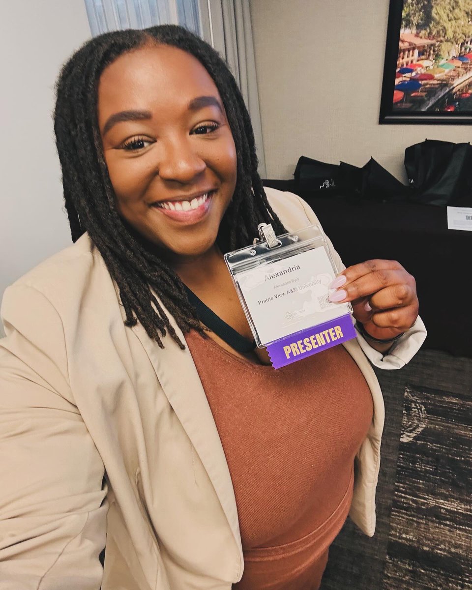I had a great time presenting about our <a href="/PVAMU/">Prairie View A&M</a> <a href="/PVAMU_SA/">PVAMU Student Affairs</a>  data from the Student Satisfaction Inventory this morning at <a href="/TxAHEA/">Texas Association for Higher Education Assessment</a> 💜💛
