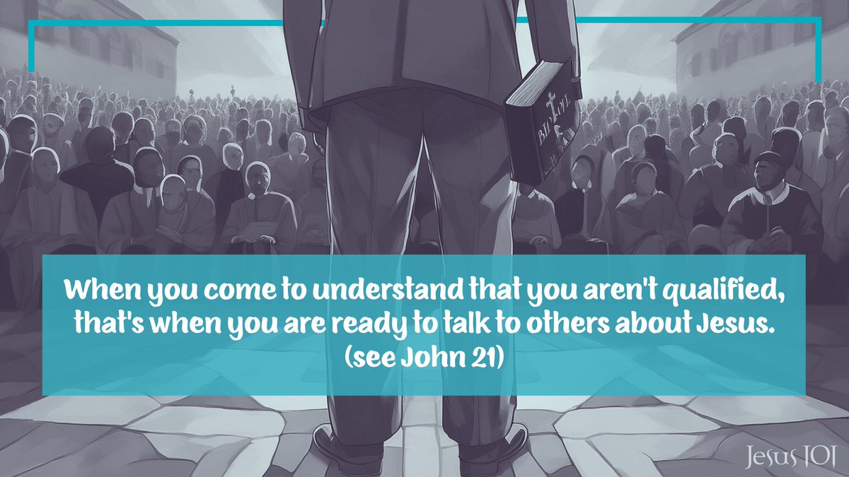 Peter had failed miserably. And yet, after His resurrection, Jesus chose him to share the gospel! (read John 21 to learn more!)
Listen Now: jesus101.tv/listen/?media=…