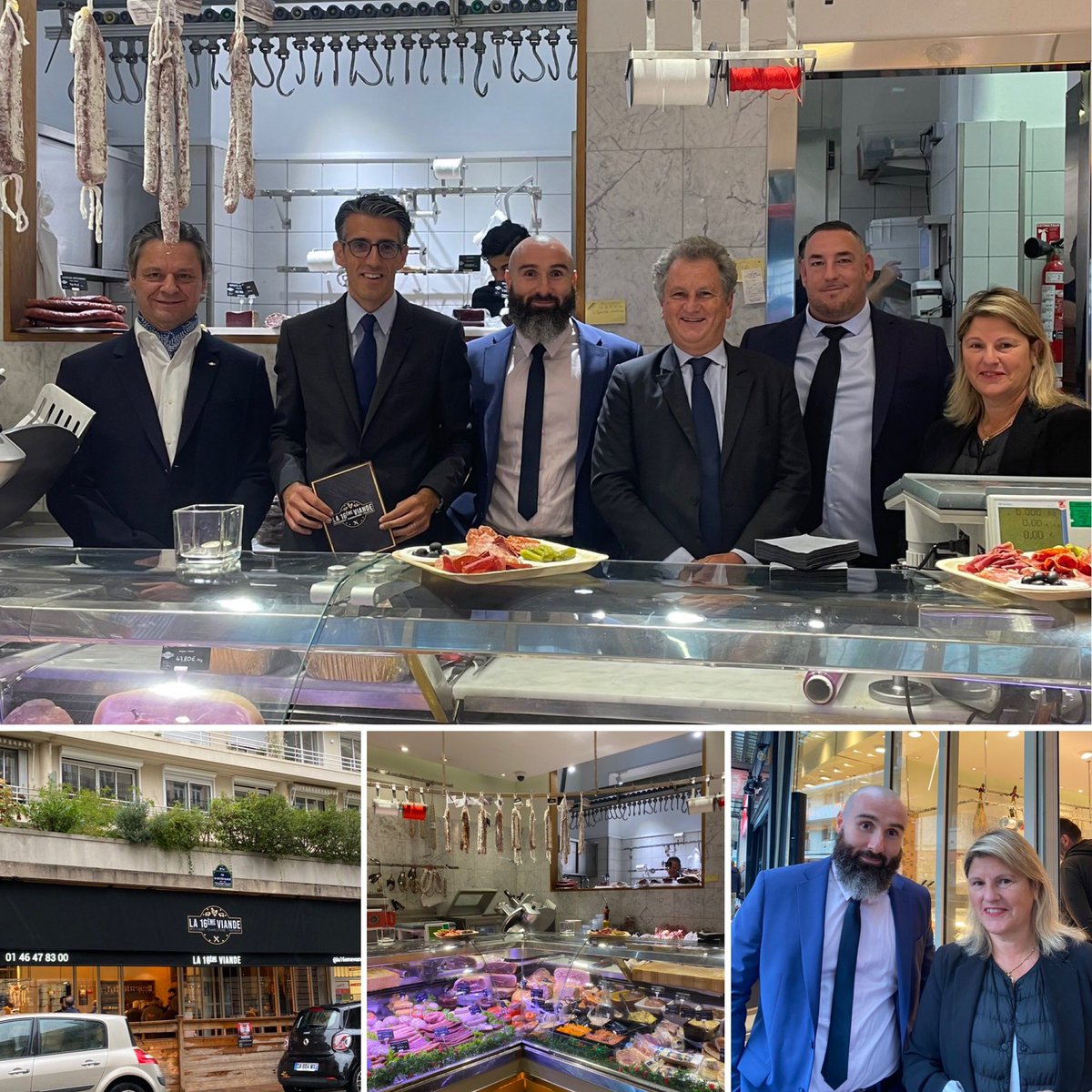 Sandra Boëlle (@sboelle) on Twitter photo « La 16e viande » vient d’ouvrir #Paris16 #quartier Auteuil ! Inauguration avec <a href="/Jeremy_Redler/">Jérémy Redler</a> <a href="/bruliomar/">Bruno Lionel-Marie</a> <a href="/CoudrierFreddy1/">coudrier freddy</a> « La 16e viande » vient d’ouvrir #Paris16 #quartier Auteuil ! Inauguration avec <a href="/Jeremy_Redler/">Jérémy Redler</a> <a href="/bruliomar/">Bruno Lionel-Marie</a> <a href="/CoudrierFreddy1/">coudrier freddy</a>