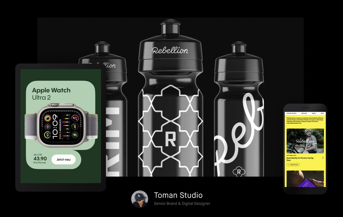 The Showcase is just too good lately.

Congratulations to this week's picks, Matt Kippe &amp; Toman Studio.

→ semplice.com/showcase