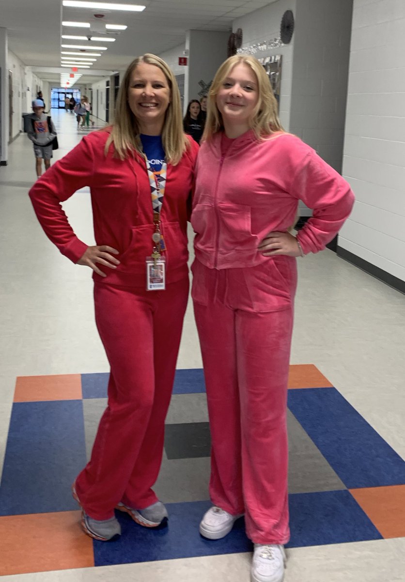 On Wednesdays we wear PINK! #NPMSgrizzlies