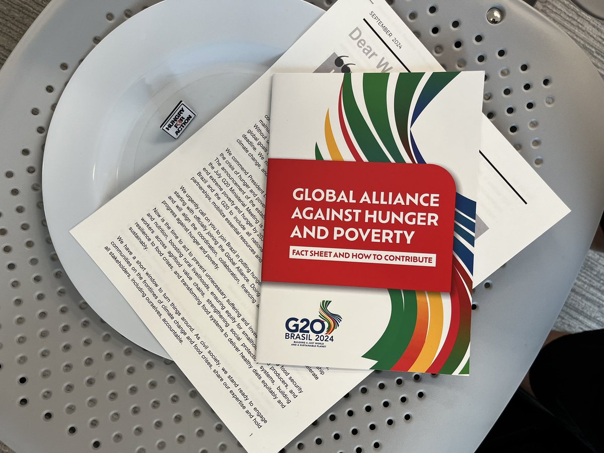 Attended a great event today by <a href="/WorldVisionUSA/">World Vision USA</a> on poverty, conflict, and hunger on the sidelines of #UNGA79!