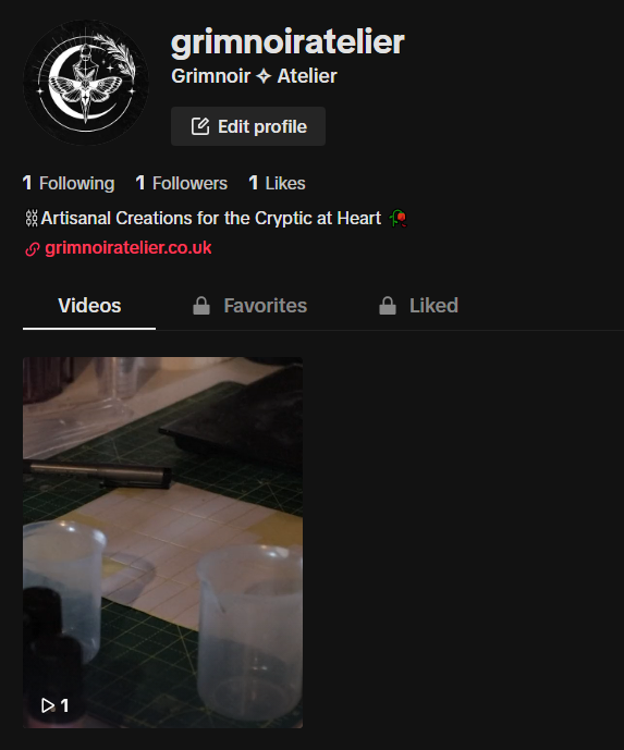 GrimnoirAtelier's tweet photo. Tiktok is now live to post some videos of the candle making!!

https://t.co/dMRn5H1R0o https://t.co/NZMuwTCe1k