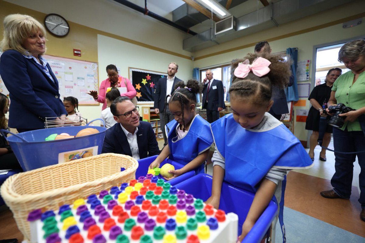 Today, I joined <a href="/GovernorShapiro/">Governor Josh Shapiro</a> at the <a href="/_OppHouse/">Opportunity House</a> Second Street Learning Center to celebrate the Employer Child Care Contribution Tax Credit we passed as part of the tax code.

This incentivizes employers to help with child care costs—a win for employers, parents, and kids!