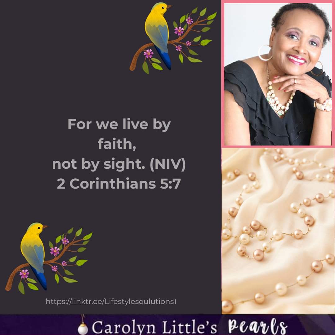 LSoulutions's tweet photo. Today, I will walk in faith. I choose to believe God and to say what He says about my situation, no matter what it looks like. God is amazing!

Carolyn A. Little
Lifestyle Soulutions-Online Coaching Service
"Giving you clear Soulutions for your life because we care. " https://t.co/g99LN2dAKQ