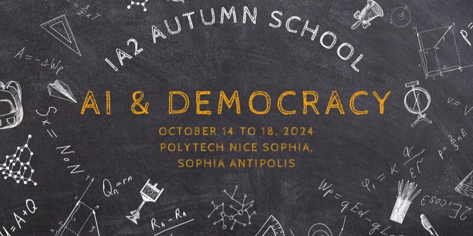 Quel rôle l'#IA dans les relations entre le citoyen et l'administration ? Qui utilise cette technologie et dans quel but ? Comment l'IA influence-t-elle  la confiance des #citoyens dans les institutions #démocratiques ?
dr20.azur-colloque.fr/inscription/fr
sites.google.com/view/ia2-2024