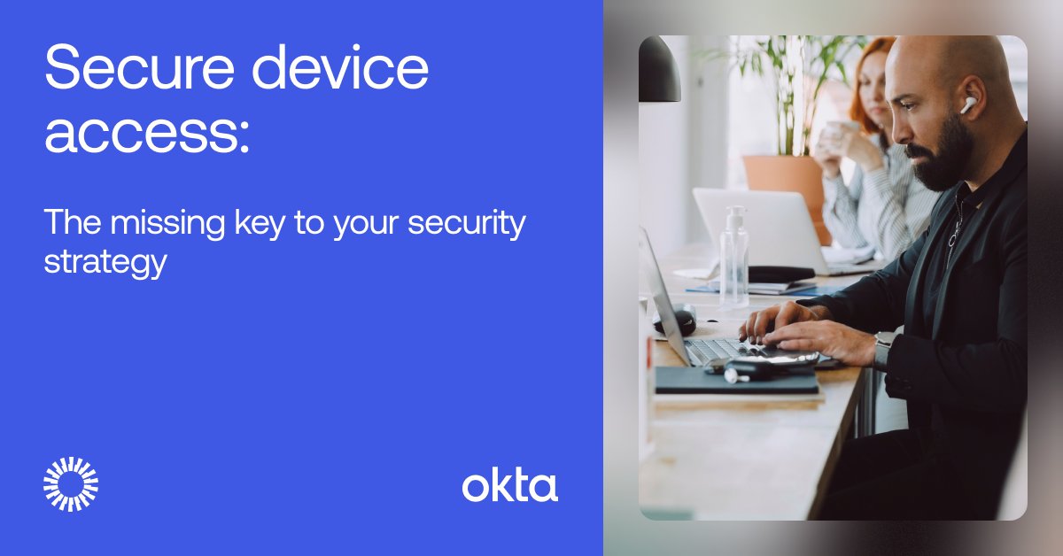 Okta tweet media