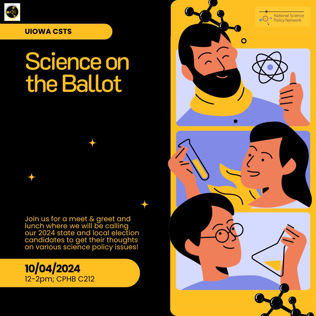 docs.google.com/forms/d/e/1FAI…

Click the link to sign up for our Science on the Ballot and CSTS meet and greet event! Hope to see you there! #scipol #nspn #csts