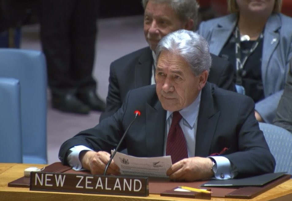 Winston Peters tweet media