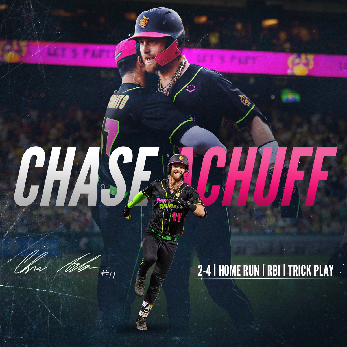 Banana Ball (@bananaball_) on Twitter photo Chase owns the Bank 💰
<a href="/ThePrtyAnimals/">The Party Animals</a> shortstop put on a show in Citizens Bank Park on Saturday🗓️ Chase owns the Bank 💰
<a href="/ThePrtyAnimals/">The Party Animals</a> shortstop put on a show in Citizens Bank Park on Saturday🗓️