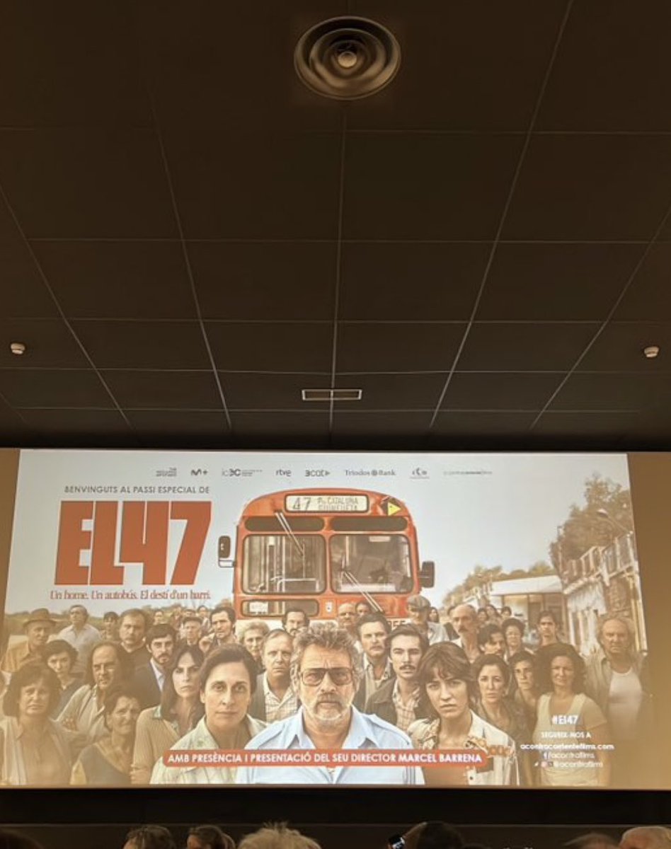 👇#El47 super recomenable,👏👏👏una aproximació al compromís/lluita social de la gent corrent.Una proximació també, a com tocar de peus a terra i viure prop de la gent i dels seus problemes (empatipolític)pot forjar un super alcalde primer i el millor president de la Generalitat.