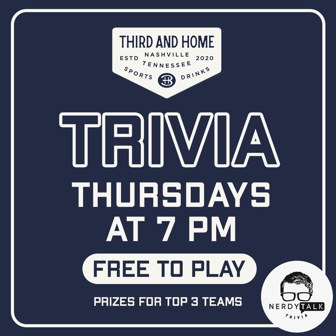 thirdandhomebar's tweet photo. Come out tomorrow night &amp; win some prizes! https://t.co/SrvPyhKGjg