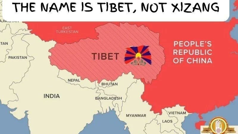 DillonConway19's tweet photo. Tibet is Tibet, not Xizang, CCP's attempt to change Tibet's name &amp; existence is totally unacceptable!!

Tibet's rich culture, history, and sovereignty are under the threat from the Chinese government's ongoing attempts to rename #Tibet as "Xizang".
#SaveTibet #FreeTibet https://t.co/PONv8IJChD