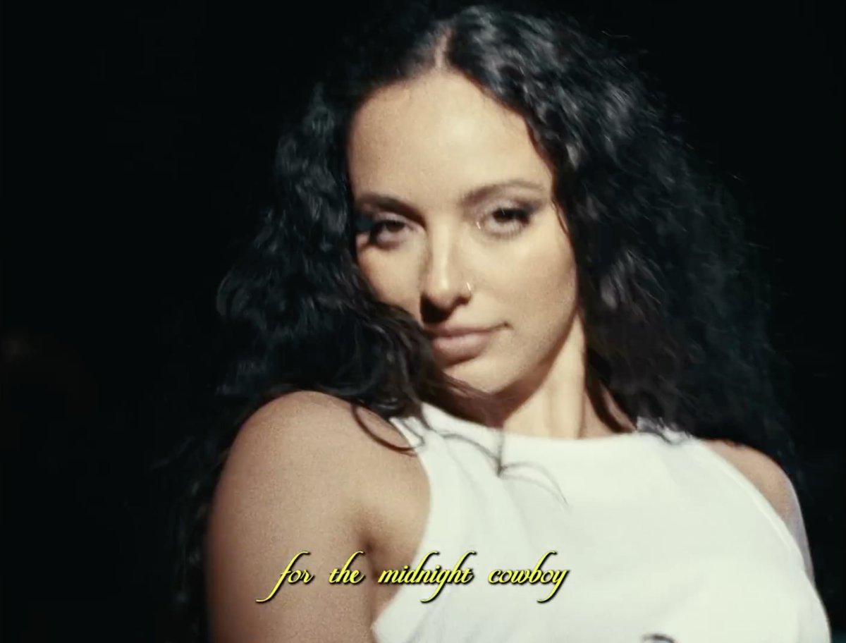 MTV's tweet photo. Buckled in &amp; had @jadethirlwall take me on the ride of a LIFETIME in her visualizer for "Midnight Cowboy" 🤠🌌 https://t.co/jWiLDNMWfq
