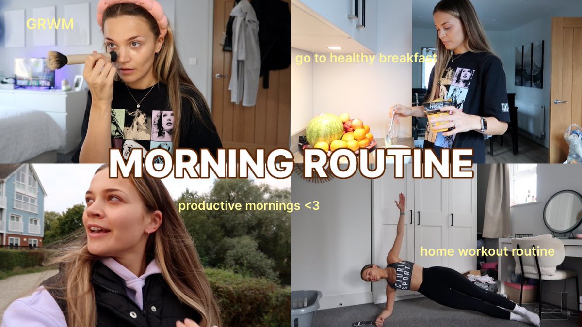 MORNING ROUTINE BEFORE MY 9-5 ⛅️
youtu.be/-a5NKdTEAgQ