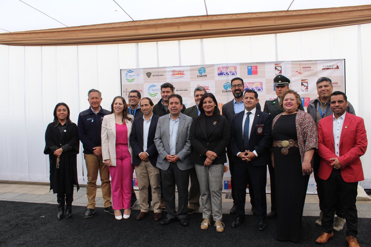 Universidad de Atacama (@uatacama) on Twitter photo Inauguramos la 3° versión del Congreso Chileno de Paleontología y Feria Patrimonial en Copiapó y Caldera
El potencial del patrimonio paleontológico de Atacama y descentralización y democratización del conocimiento marcaron la pauta del evento que se  extiende hasta el 28 del mes. Inauguramos la 3° versión del Congreso Chileno de Paleontología y Feria Patrimonial en Copiapó y Caldera
El potencial del patrimonio paleontológico de Atacama y descentralización y democratización del conocimiento marcaron la pauta del evento que se  extiende hasta el 28 del mes.