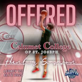 Hunter Sisson (@hsisson2025) on Twitter photo After visiting <a href="/CCSJ_MBB/">Calumet College Men's Basketball</a> I am blessed to receive an offer. Thank you to the coaching staff for this opportunity. After visiting <a href="/CCSJ_MBB/">Calumet College Men's Basketball</a> I am blessed to receive an offer. Thank you to the coaching staff for this opportunity.