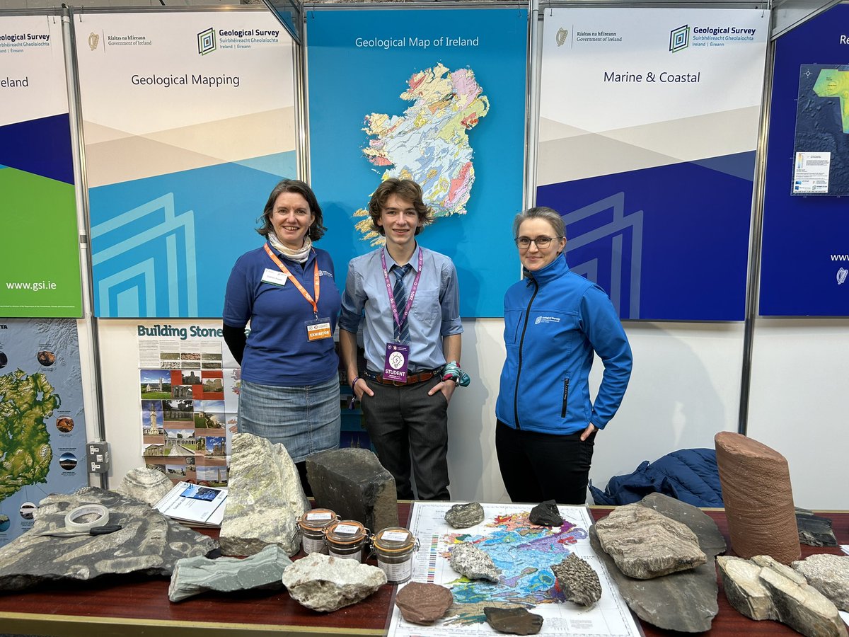 GeolSurvIE's tweet photo. Attention young geo scientists #BTYSTE, time to get your projects submitted for the BT Young Scientist and Technology Exhibition 2025. Don’t forget @Oide_Geography and @Oide_Science students and teachers that Geological Survey Ireland @Dept_ECC have a special award. https://t.co/9NYlKybDet
