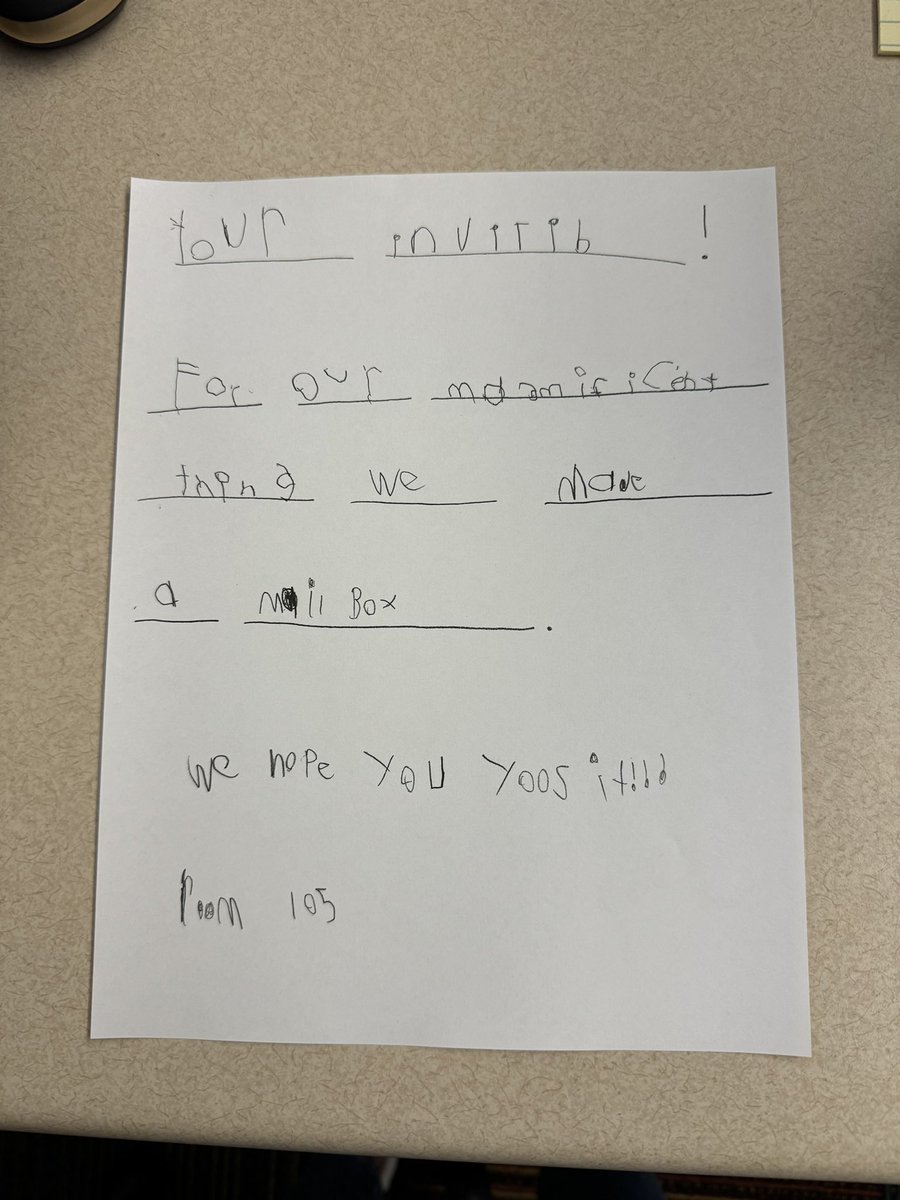 MrsCookHCSD's tweet photo. The first graders in Miss Smith’s class @Hamilton_LN have been working on making ✨magnificent things✨ for their classroom after learning all about tools. I can’t wait to write this class a letter for their newly installed mailbox! @Hamilton_Instr @Hamilton_EleIns https://t.co/vh749GJB0P