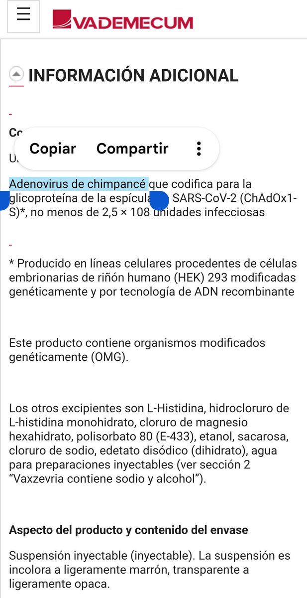 terra_cremada's tweet photo. ▪️¡RESULTA QUE LA VACUNA ASTRAZENECA CONTENÍA EL VIRUS DE LA viruela del mono!  Adenovirus de chimpancé, eso es viruela del mono.
https://t.co/jy3v5qy6vx https://t.co/VvNaH3z5Ym