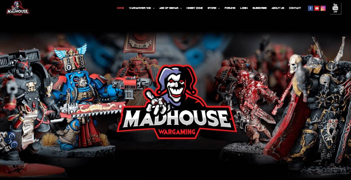 brianwweb's tweet image. Project highlight! This website was made for a client in the Wargaming/Board games niche that integrated YouTube , Forums, ECommerce and more.  I loved the aesthetic, typography, images and composition that brought this website to life!
#Website #WebDevelopment #freelance