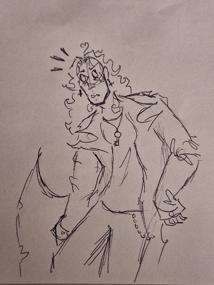 I like drawing him :-) #ocart