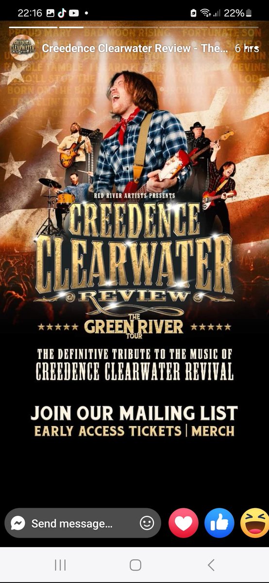 Assassincod (@alfie_is_king5) on Twitter photo bnds.us/8tmusd heres where to by tickets for the <a href="/CCRTributeUK/">Creedence Clearwater Review</a> i recomend this tribute band to everyone as they are an amazing tribute band bnds.us/8tmusd heres where to by tickets for the <a href="/CCRTributeUK/">Creedence Clearwater Review</a> i recomend this tribute band to everyone as they are an amazing tribute band