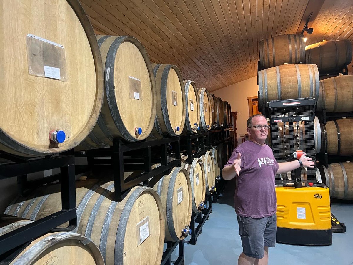 VTAgencyofAg's tweet photo. We topped off our visits in Orleans County during Capital For A Day @hillfarmstead. It truly is a one of a kind destination brewery producing some of the best beer in world. Cheers 🍻 #ThinkVT https://t.co/Dral2YEari