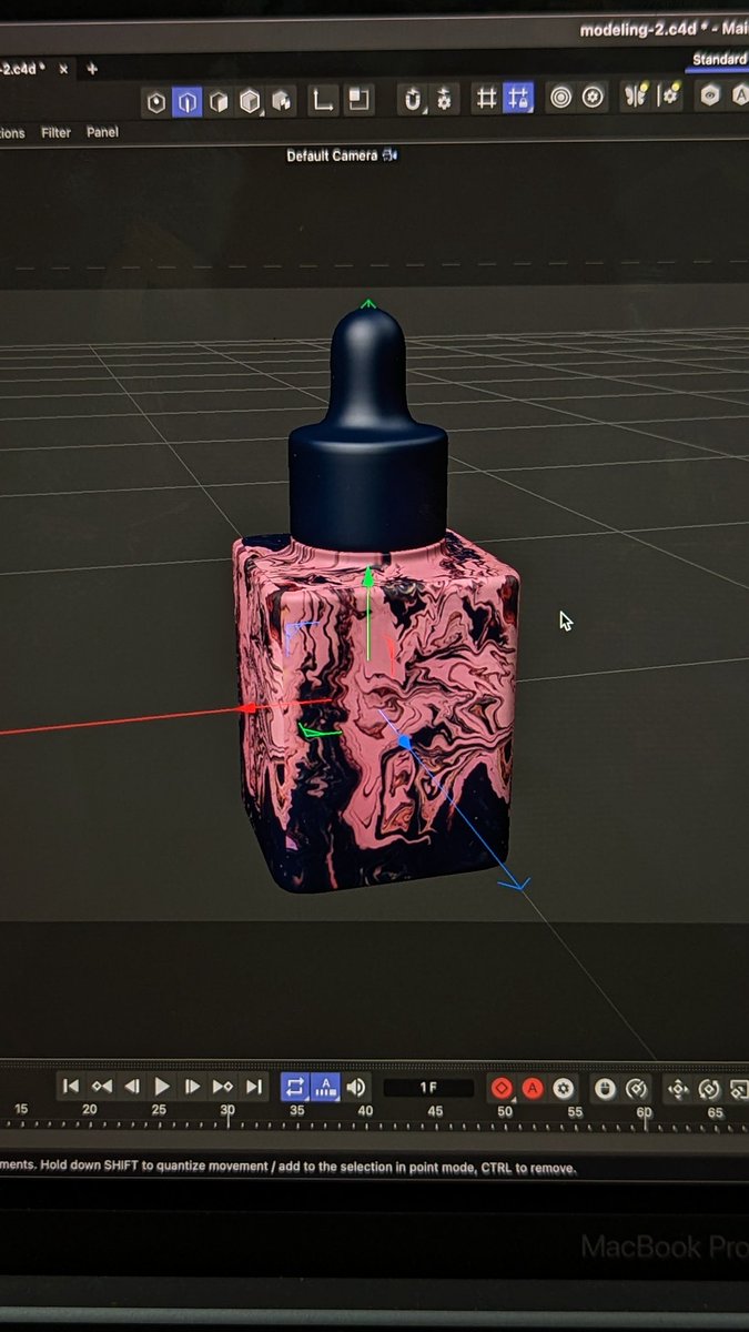 a_Phonographer's tweet photo. Two weeks into learning Cinema 4D, and here’s my first model! I’m so excited for what’s ahead! 🎉 https://t.co/5kDRVrrx1B